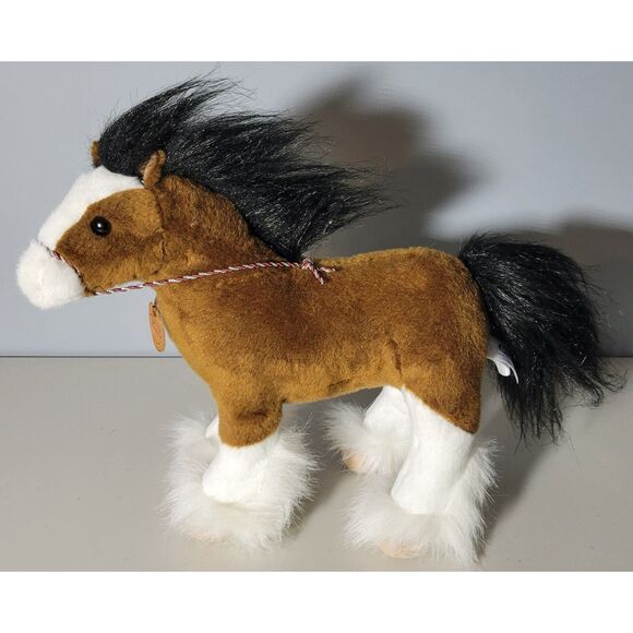 Aurora Breyer A Horse Of My Very Own 15" Plush Black Brown White Pre-Owned - Picture 3 of 10